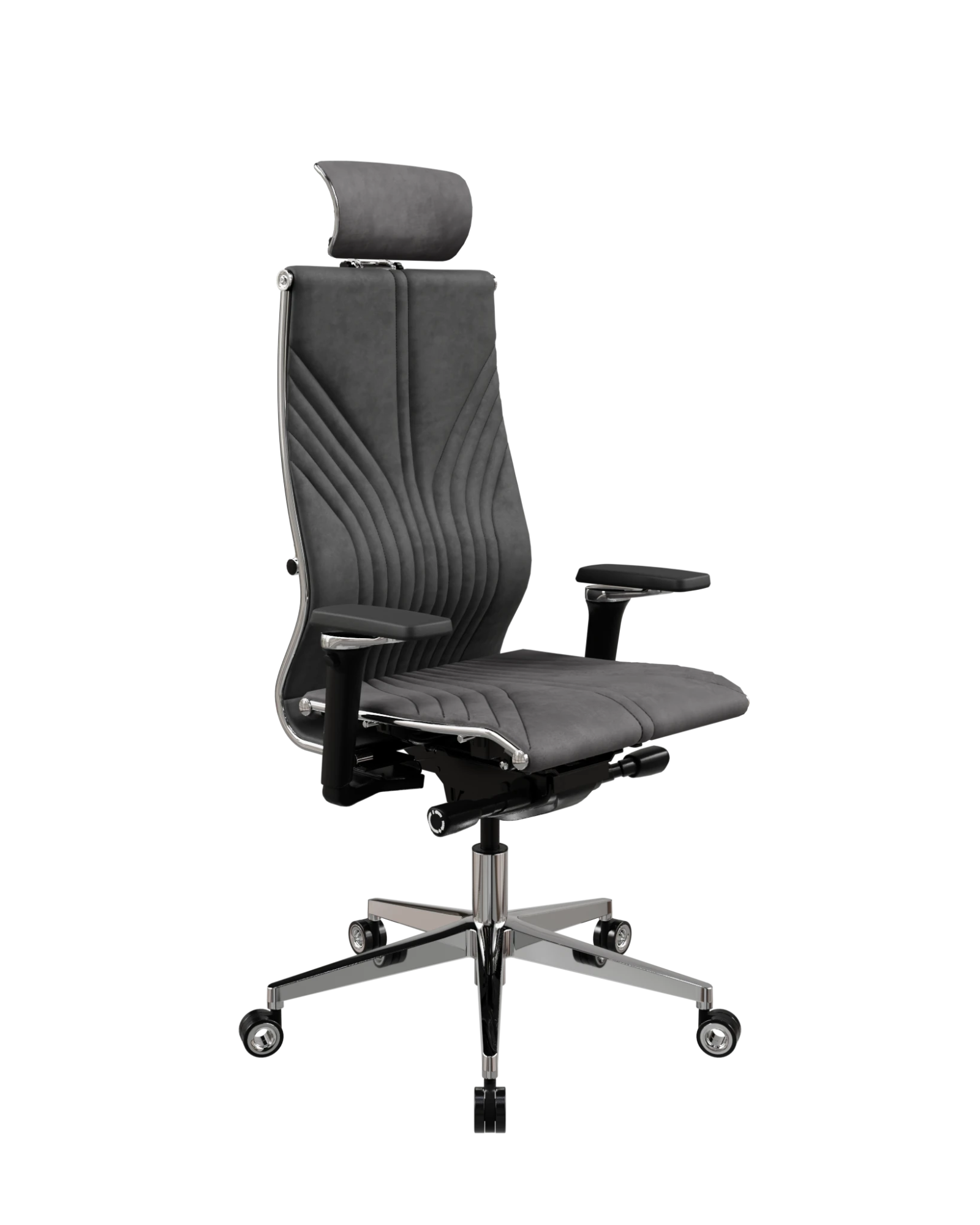 Изображение кресло samurai b2-12d - goyale /kc31/nc31/d15p/h13mv-3d(m26.b35.g25.w04) (темно-серый) 